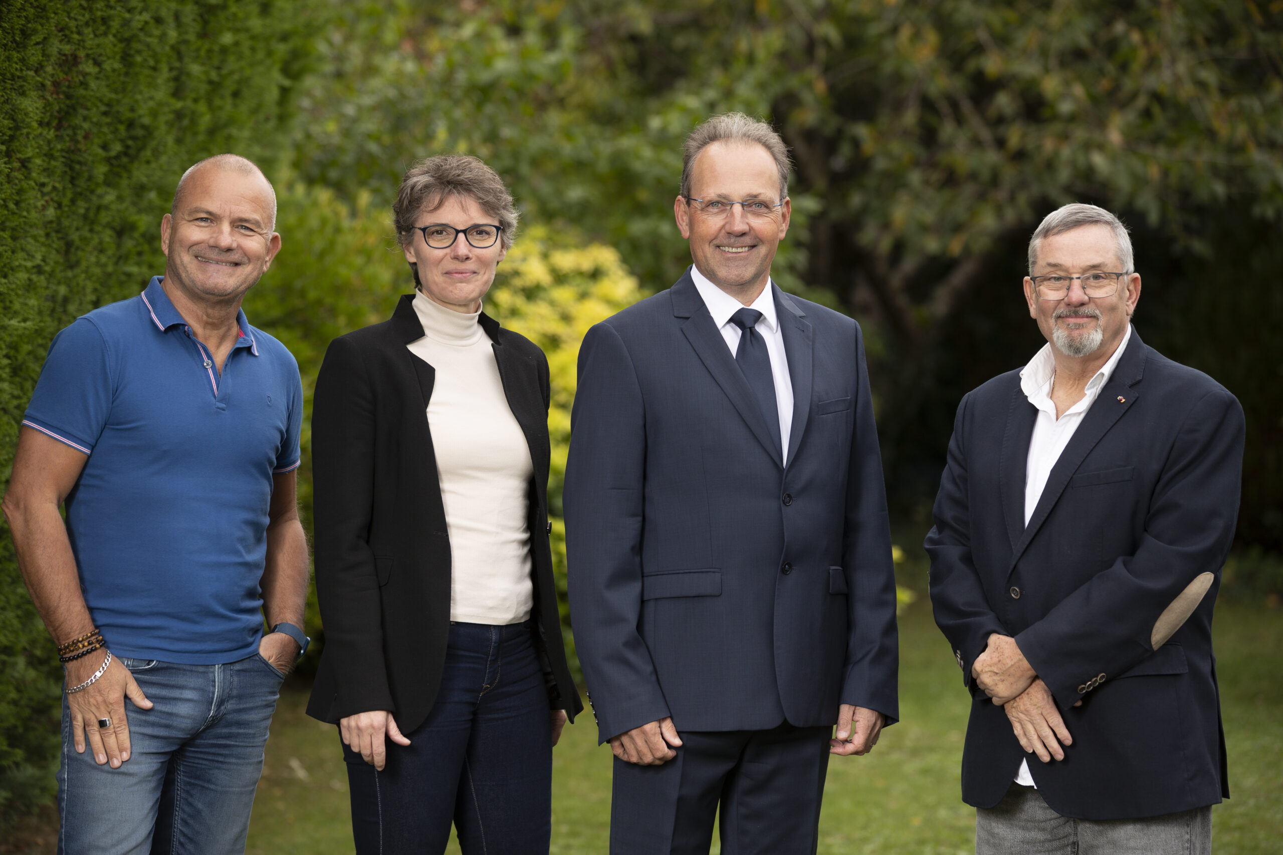 L'équipe Vivre Vaires autour de Daniel Wathlé